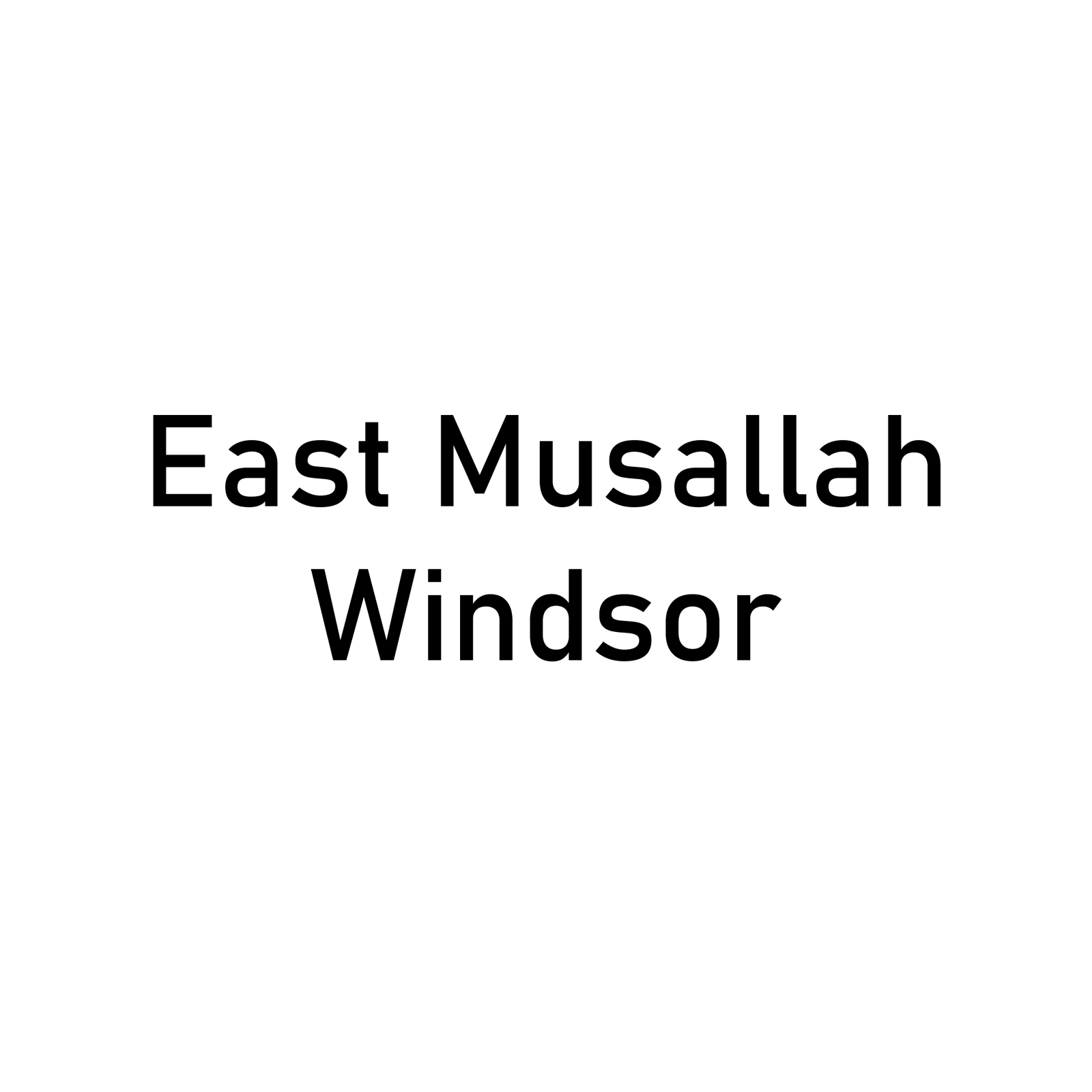 East Musallah  Logo